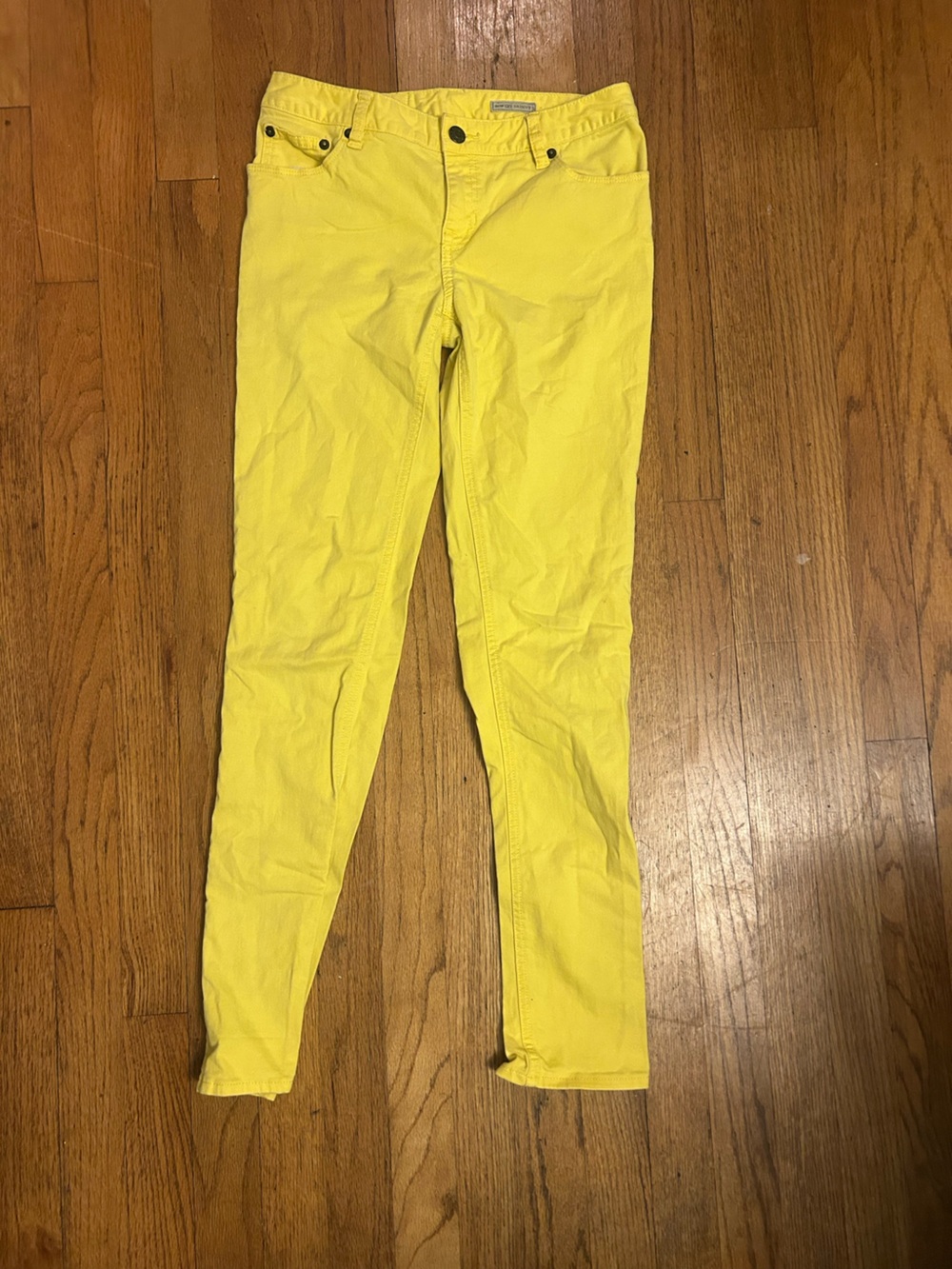 Ralph Lauren Yellow Slim Girls Jeans